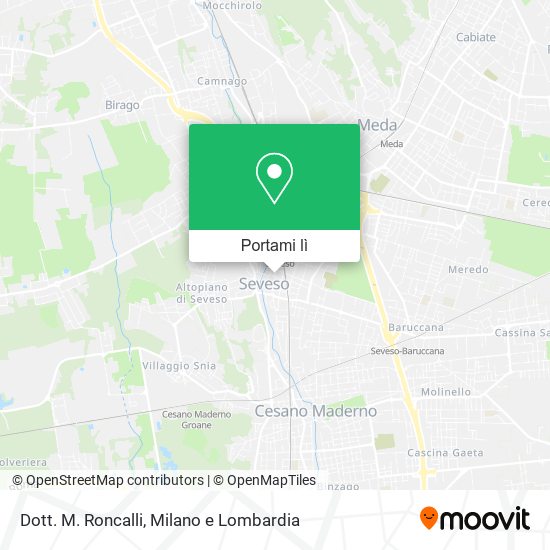 Mappa Dott. M. Roncalli