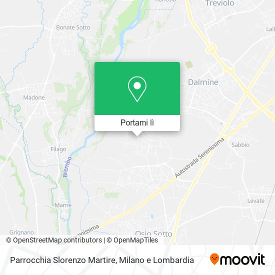 Mappa Parrocchia Slorenzo Martire