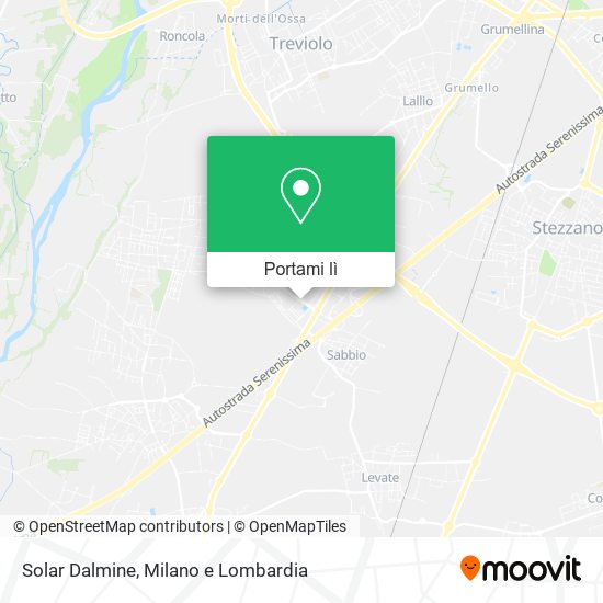 Mappa Solar Dalmine