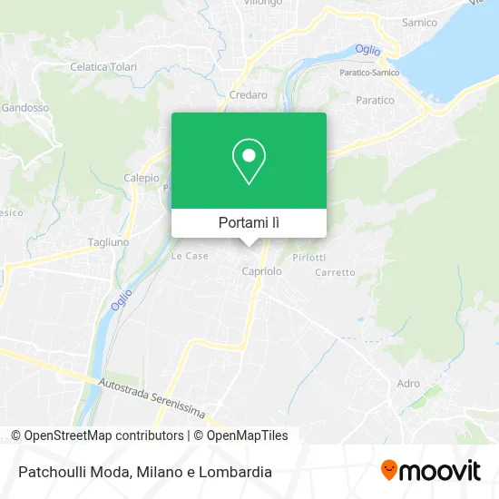 Mappa Patchoulli Moda