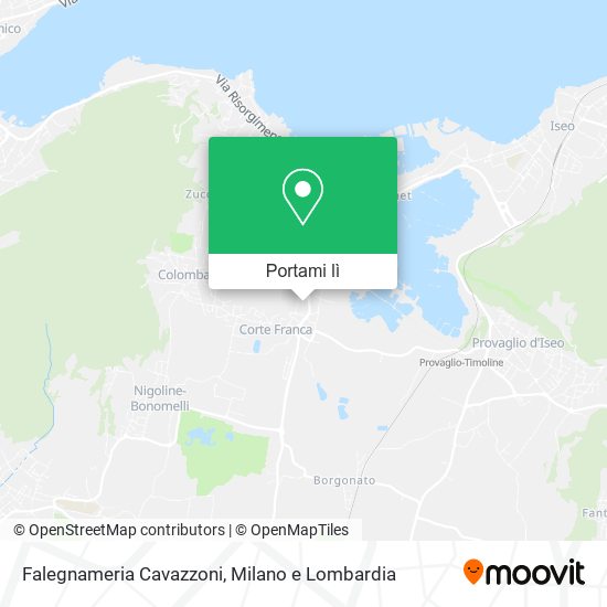 Mappa Falegnameria Cavazzoni