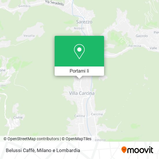 Mappa Belussi Caffè