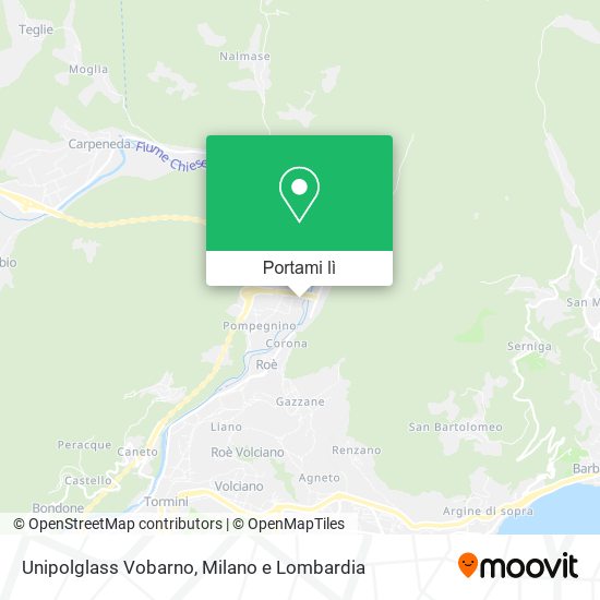 Mappa Unipolglass Vobarno