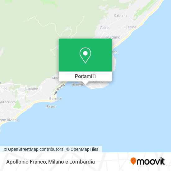 Mappa Apollonio Franco