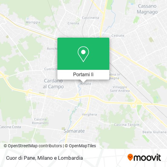 Mappa Cuor di Pane