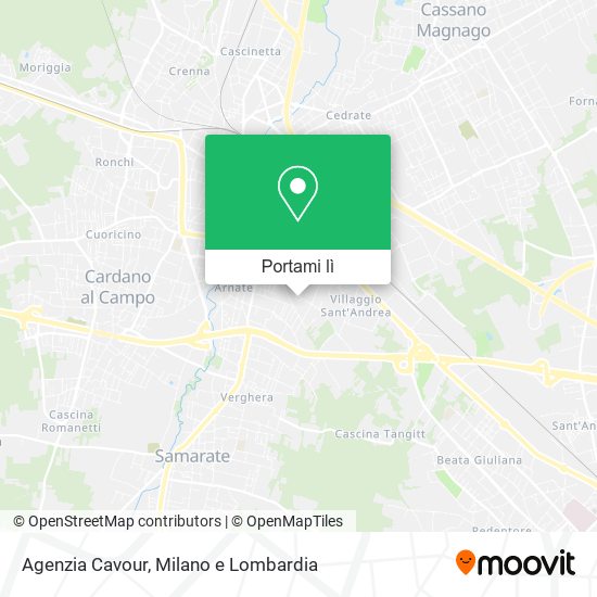 Mappa Agenzia Cavour