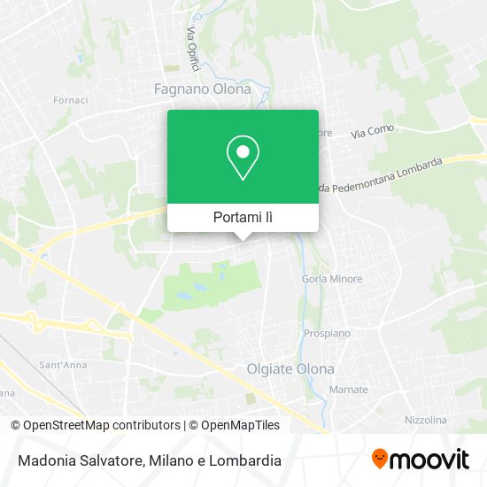 Mappa Madonia Salvatore