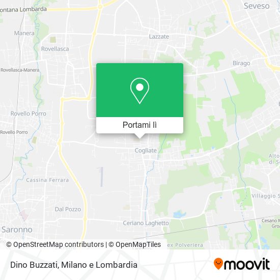 Mappa Dino Buzzati