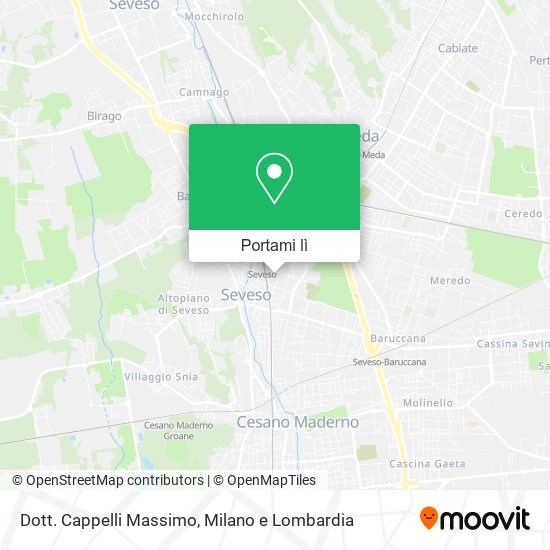 Mappa Dott. Cappelli Massimo