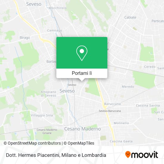 Mappa Dott. Hermes Piacentini
