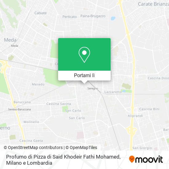 Mappa Profumo di Pizza di Said Khodeir Fathi Mohamed