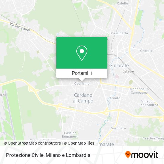 Mappa Protezione Civile