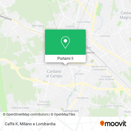 Mappa Caffé K