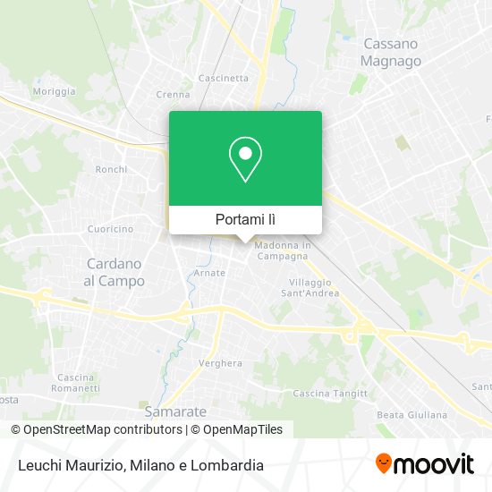 Mappa Leuchi Maurizio