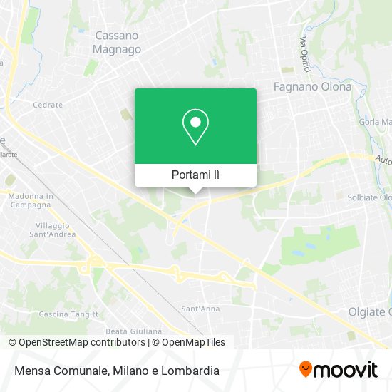 Mappa Mensa Comunale