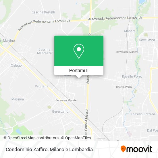 Mappa Condominio Zaffiro