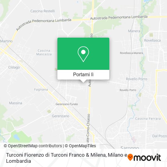 Mappa Turconi Fiorenzo di Turconi Franco & Milena