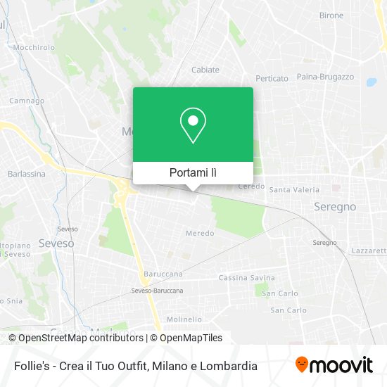 Mappa Follie's - Crea il Tuo Outfit