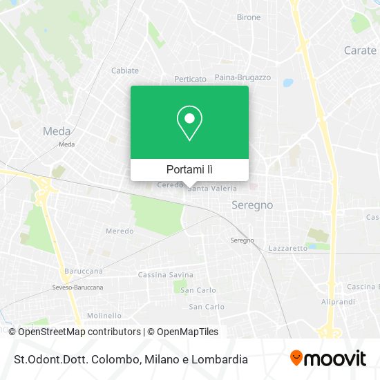 Mappa St.Odont.Dott. Colombo