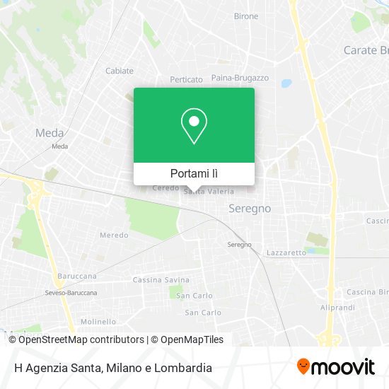 Mappa H Agenzia Santa