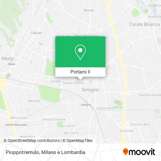 Mappa Pioppotremulo