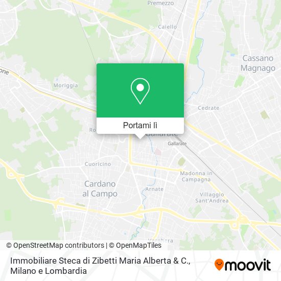 Mappa Immobiliare Steca di Zibetti Maria Alberta & C.
