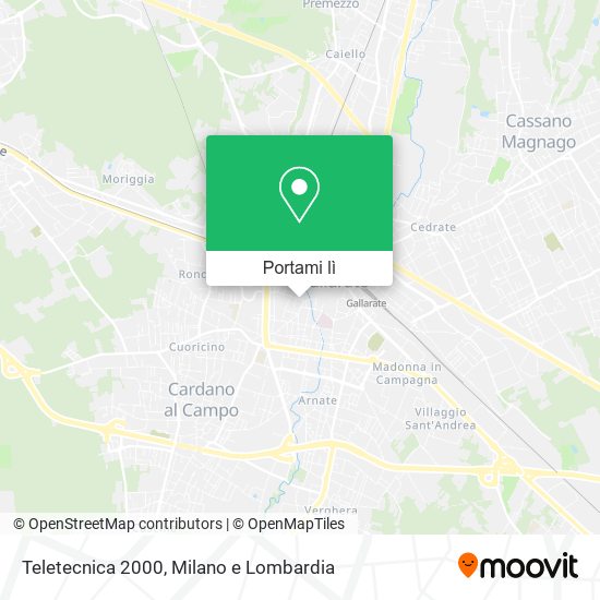 Mappa Teletecnica 2000
