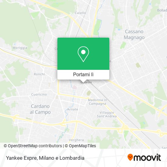 Mappa Yankee Expre