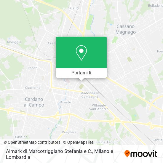 Mappa Aimark di Marcotriggiano Stefania e C.