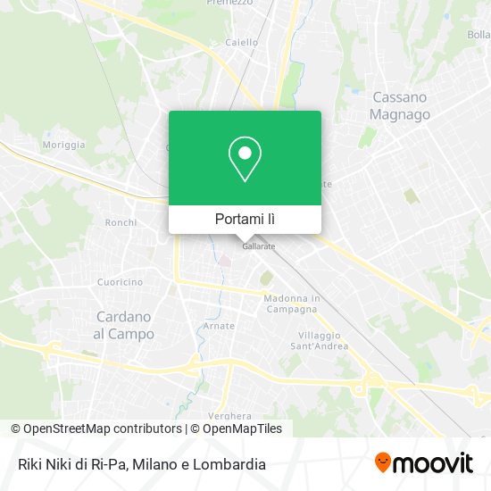 Mappa Riki Niki di Ri-Pa