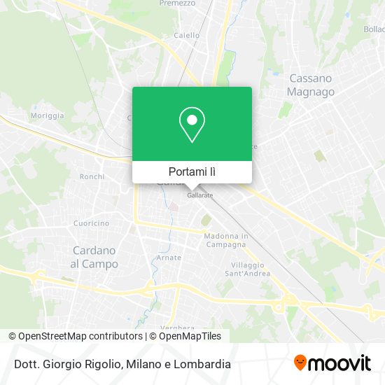 Mappa Dott. Giorgio Rigolio