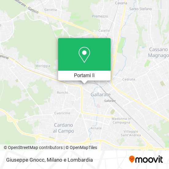 Mappa Giuseppe Gnocc