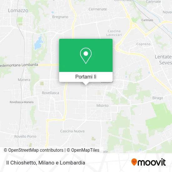 Mappa Il Chioshetto