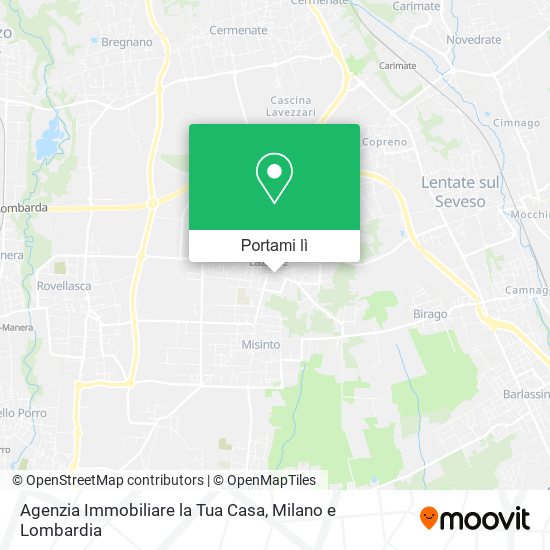 Mappa Agenzia Immobiliare la Tua Casa