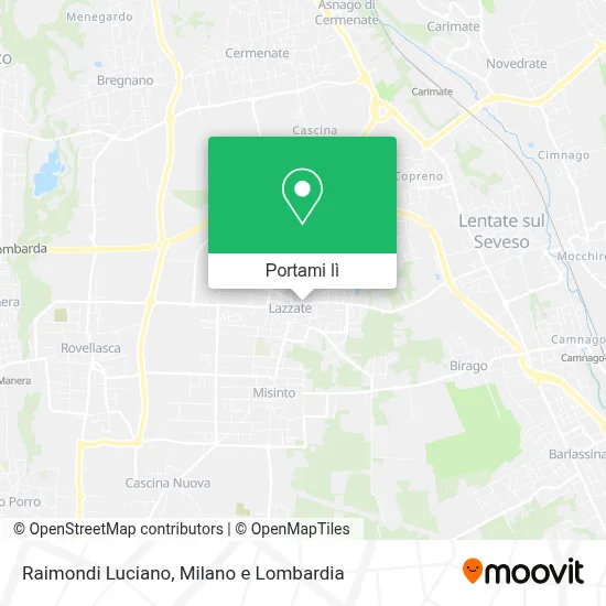 Mappa Raimondi Luciano