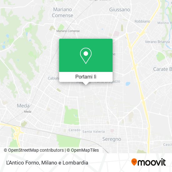 Mappa L'Antico Forno