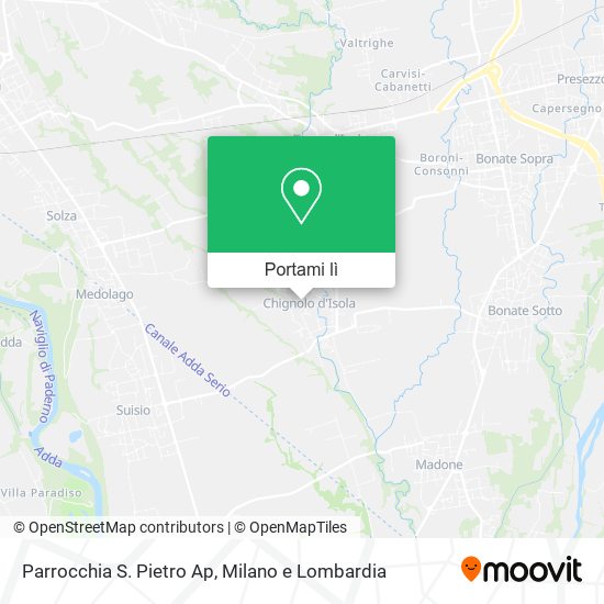 Mappa Parrocchia S. Pietro Ap