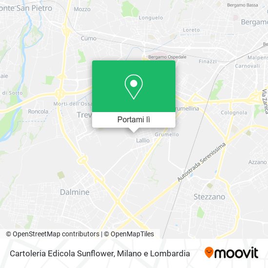 Mappa Cartoleria Edicola Sunflower