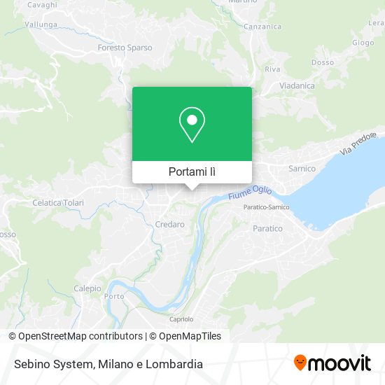 Mappa Sebino System