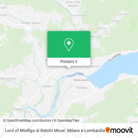 Mappa Lord of Minifigs di Belotti Mose'