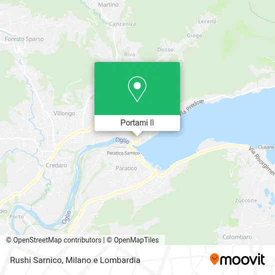 Mappa Rushi Sarnico