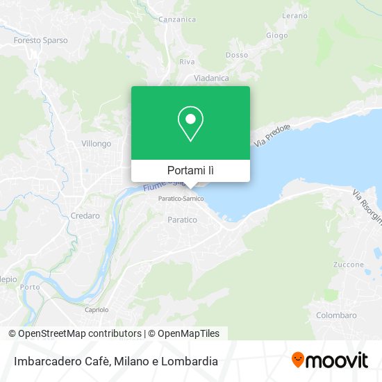Mappa Imbarcadero Cafè
