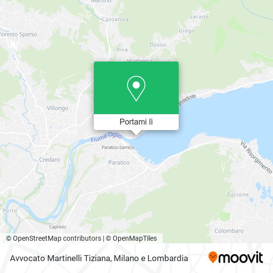 Mappa Avvocato Martinelli Tiziana