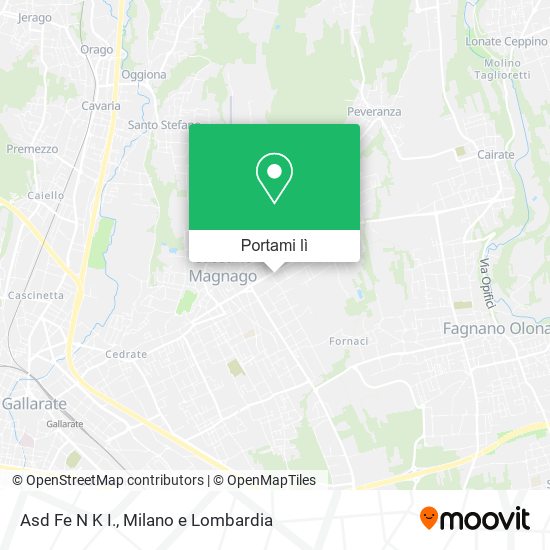 Mappa Asd Fe N K I.