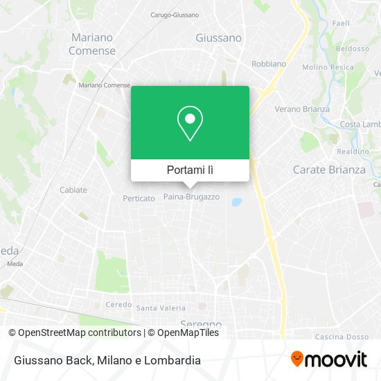 Mappa Giussano Back