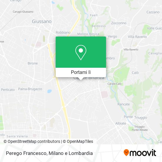 Mappa Perego Francesco