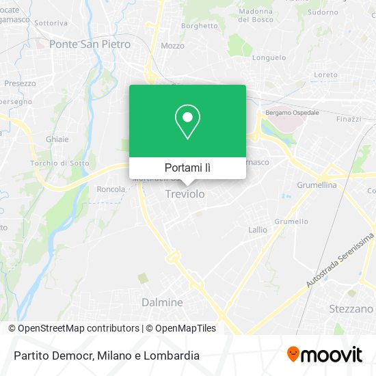 Mappa Partito Democr