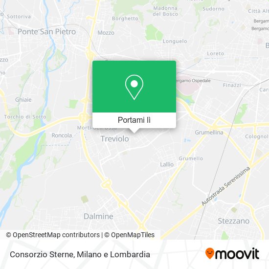 Mappa Consorzio Sterne
