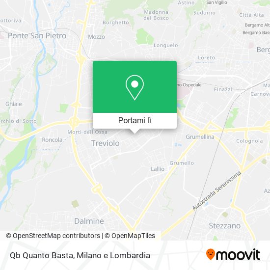 Mappa Qb Quanto Basta