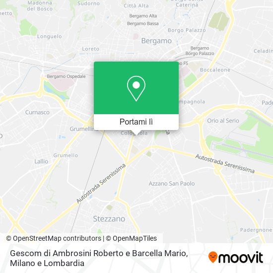 Mappa Gescom di Ambrosini Roberto e Barcella Mario
